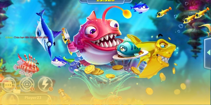 Bắn cá đại dương cung cấp mức trả thưởng giá trị